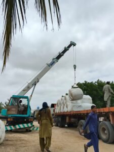 Animal Feed Loading & Unloading Crane Service in Karachi